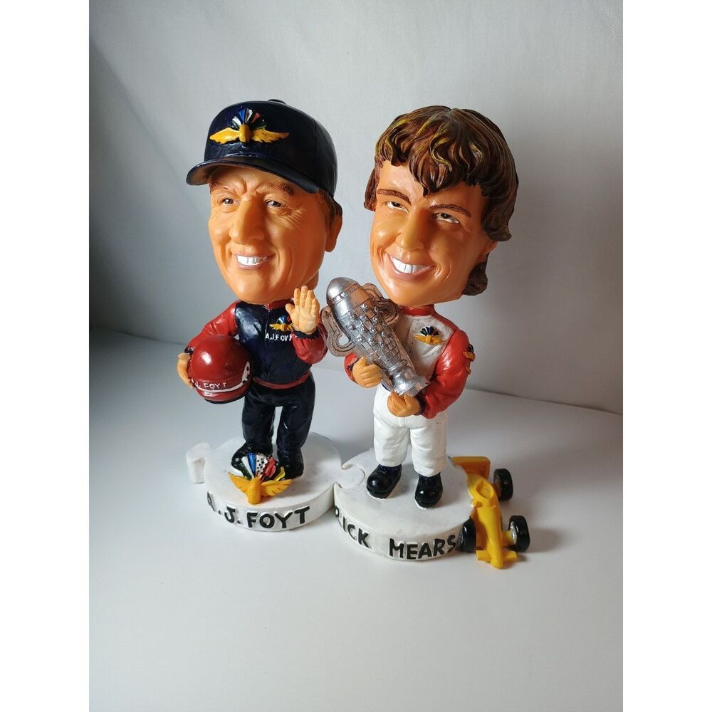 Pepsi/ A.J Foyt and Rick Mears Bobble head!